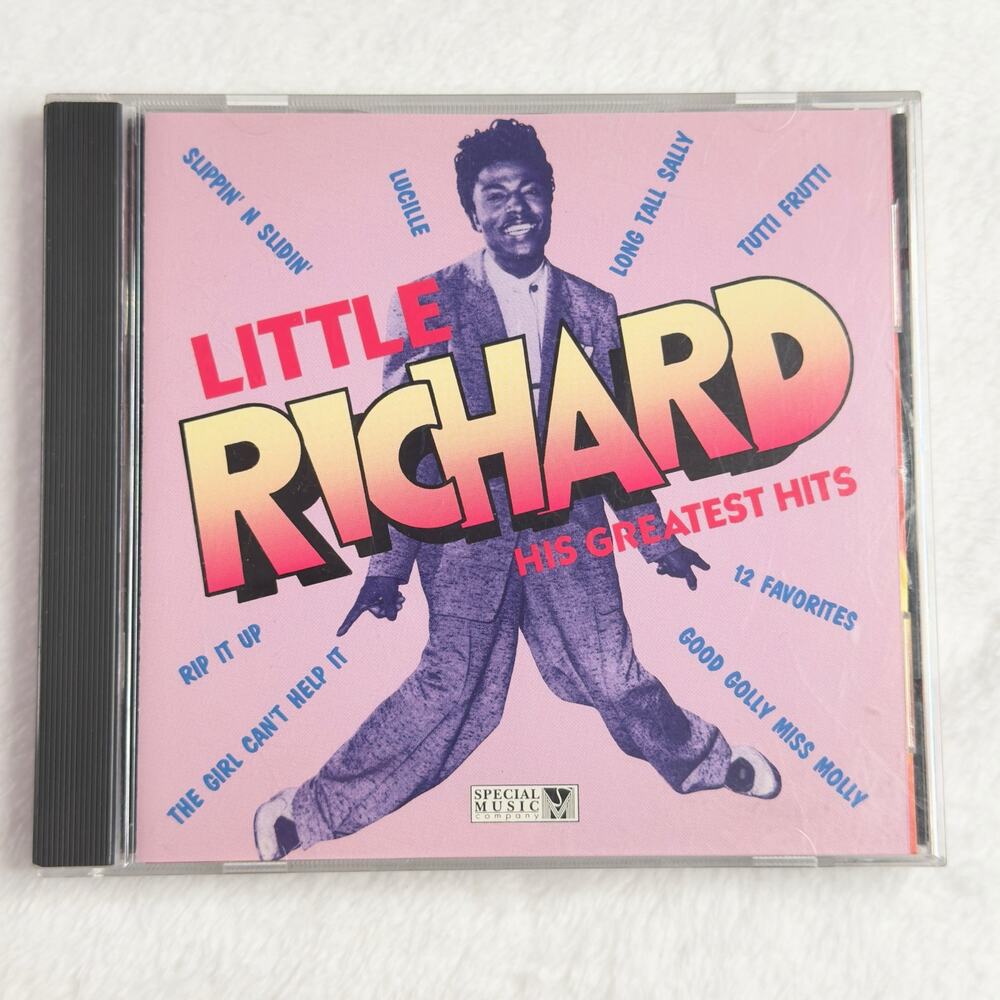 Little Richard His Greatest Hits CD 1992 Special Music Co Rock n Roll Classics